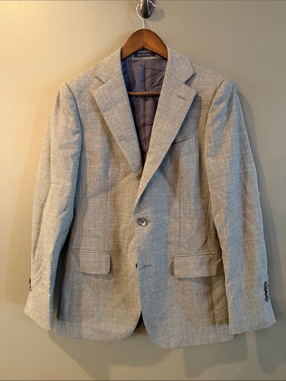 Suit Supply - Lazio Men's Light Gray Suit